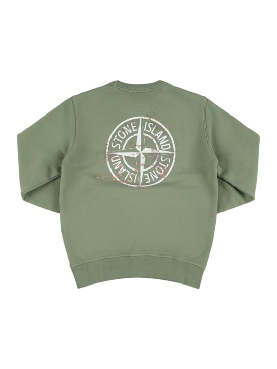 Stone Island Junior: Biobaumwollsweatshirt
