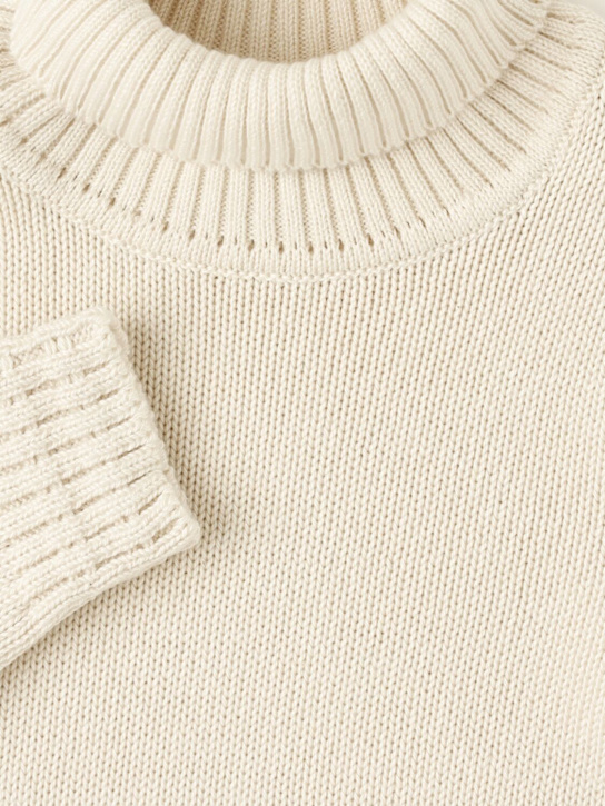 Stone Island Junior: Maglia collo alto in misto cotone