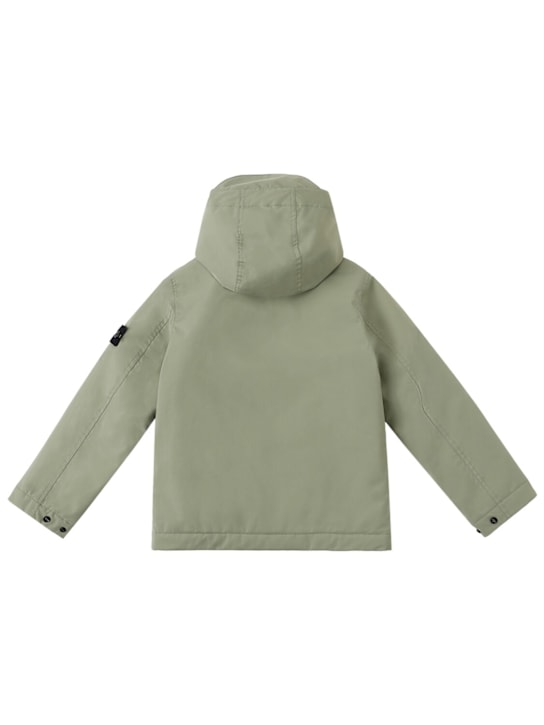 Stone Island Junior: Veste softshell à capuche en polyester