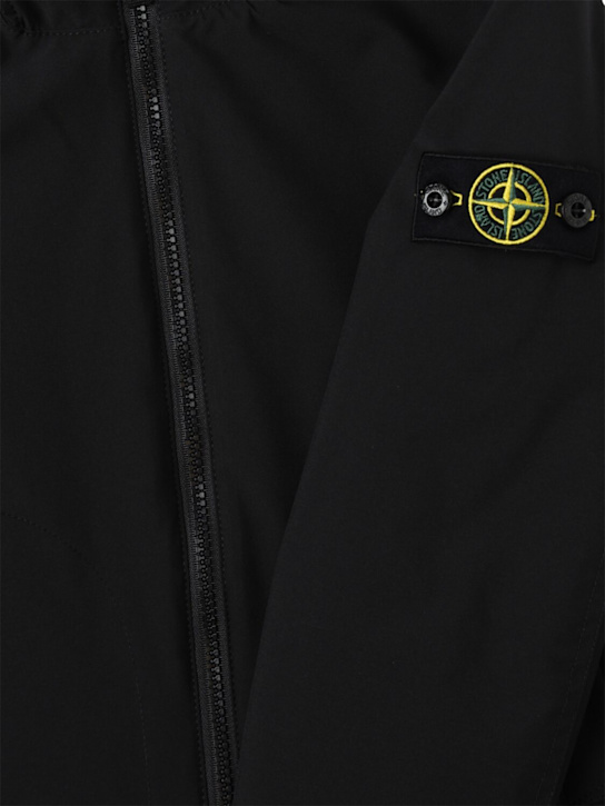 Stone Island Junior: Veste softshell à capuche en polyester