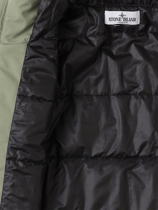 Stone Island Junior: Veste softshell à capuche en polyester