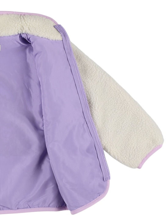Stella McCartney Kids: Veste teddy en polyester