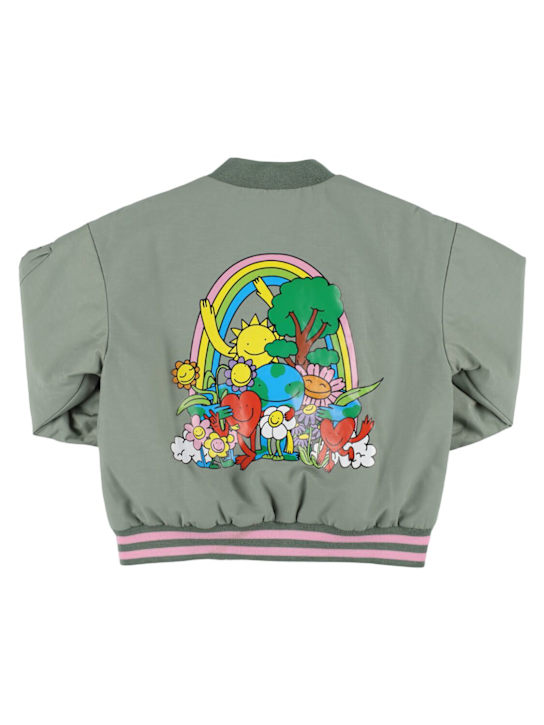 Stella McCartney Kids - Veste bomber en coton mélangé