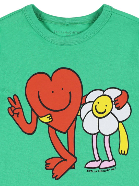 Stella McCartney Kids - Printed cotton jersey t-shirt