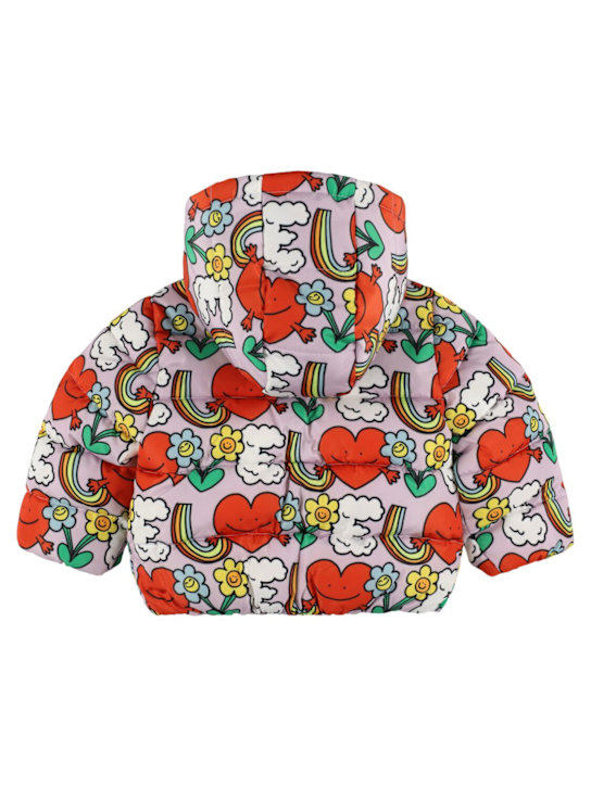 Stella McCartney Kids: Chaqueta acolchada de techno estampado