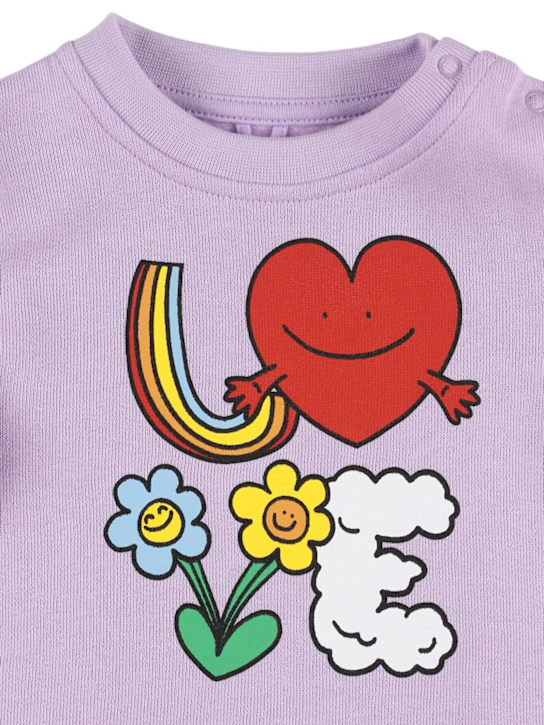 Stella McCartney Kids - Printed cotton sweatshirt