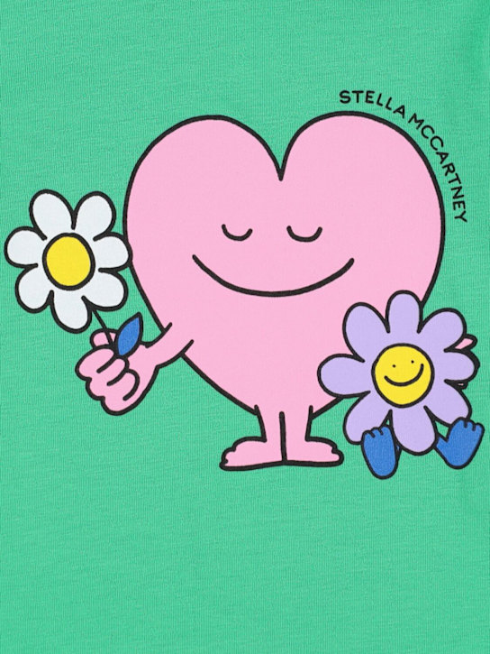 Stella McCartney Kids - Printed cotton jersey t-shirt