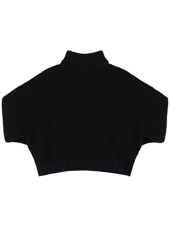 Balmain: Rollkragenpullover aus Wollmischung
