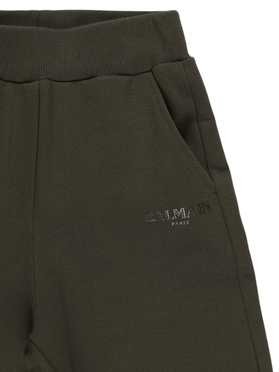 Balmain: Cotton sweatpants