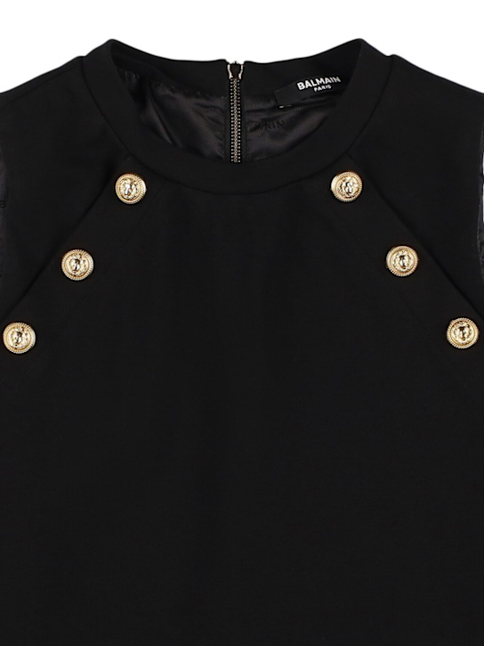 Balmain: Vestido de viscosa