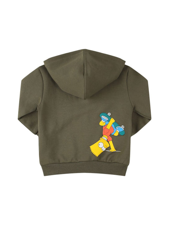 adidas Originals: Sweat-shirt en coton mélangé à capuche