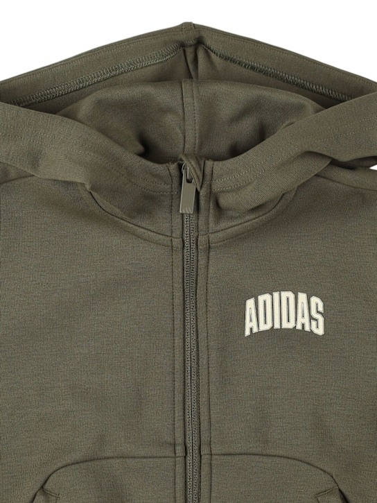 adidas Originals - Sweat-shirt en coton mélangé à capuche