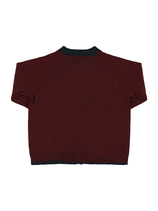 Bonpoint: Cardigan in maglia di lana