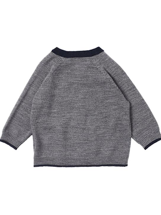 Bonpoint: Cardigan en maille de laine