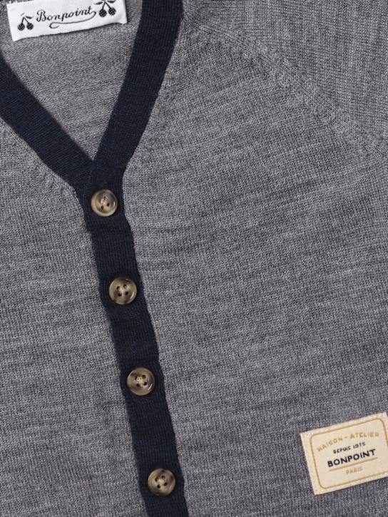 Bonpoint - Cardigan in maglia di lana
