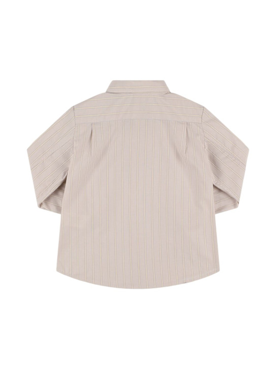 Bonpoint: Camicia in popeline di cotone a righe