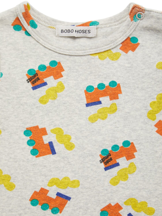 Bobo Choses: Train cotton blend bodysuit