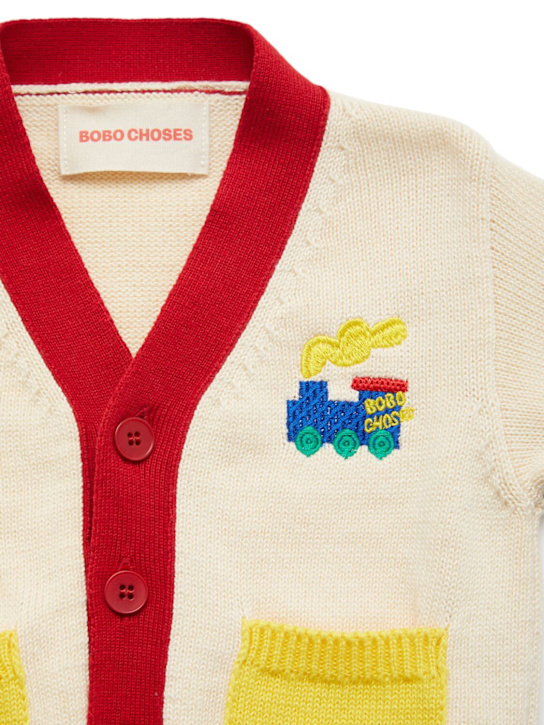 Bobo Choses - Cárdigan de punto de algodón orgánico