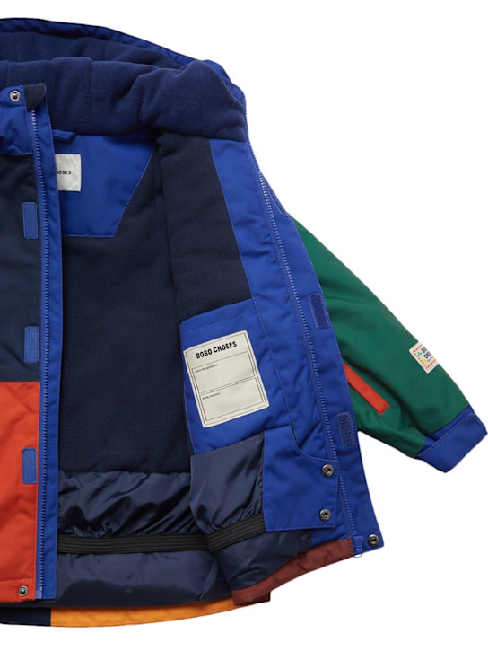 Bobo Choses: Giacca sci in nylon riciclato color block