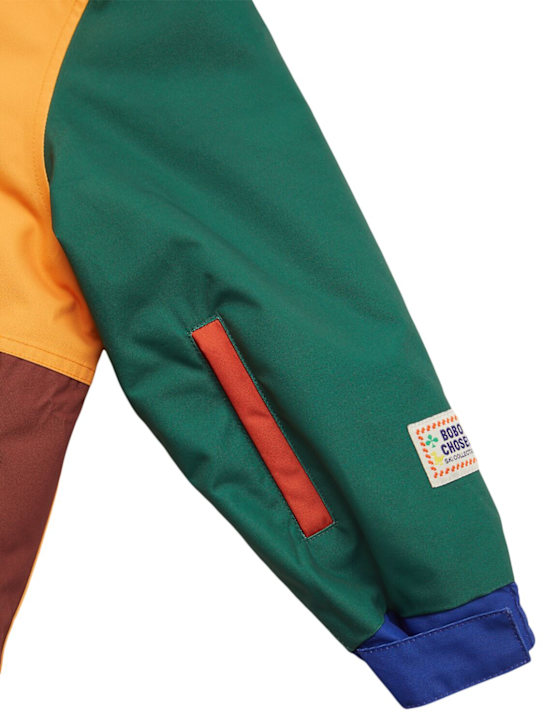 Bobo Choses: Giacca sci in nylon riciclato color block