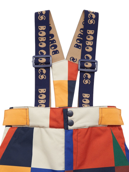 Bobo Choses - Chaqueta de esquí de nylon reciclado colorblock