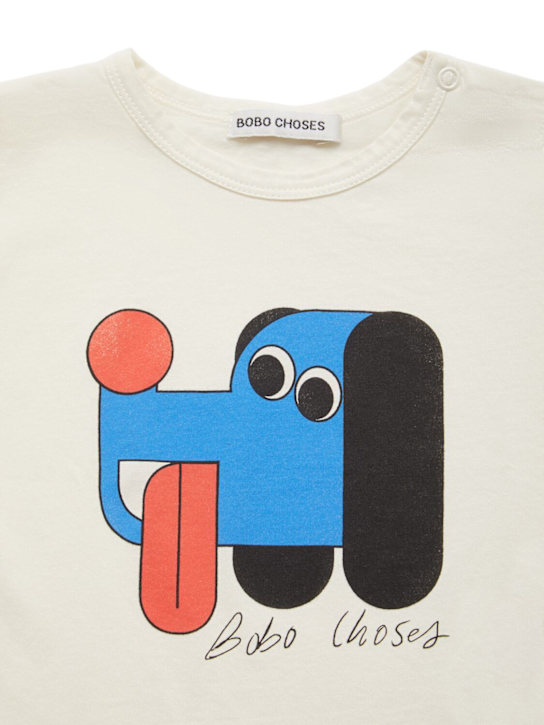 Bobo Choses: T-Shirt aus Bio-Baumwolljersey mit Druck