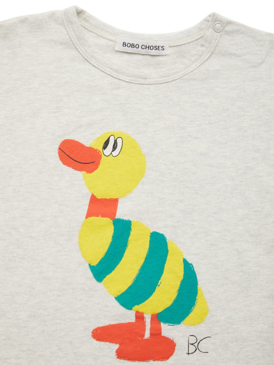 Bobo Choses: Logo print organic cotton t-shirt