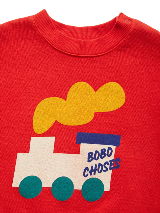 Bobo Choses - Felpa in misto cotone organico stampato