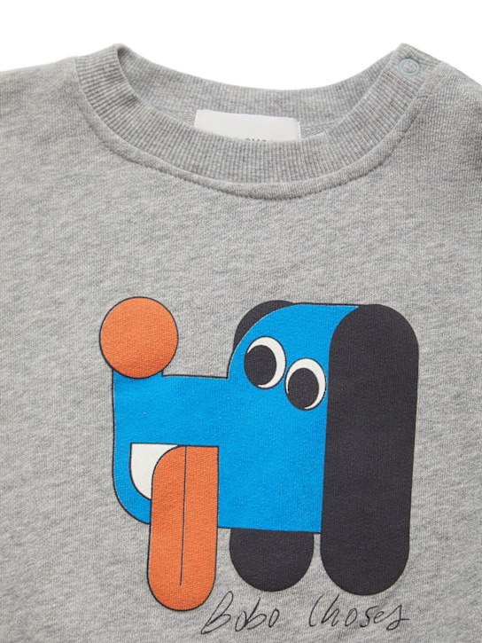 Bobo Choses: Felpa in cotone biologico stampato