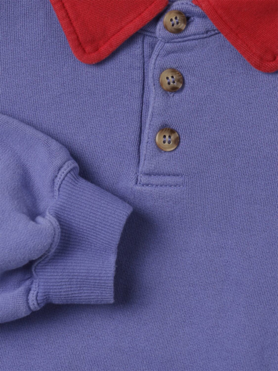 Bobo Choses - Felpa polo in cotone organico stampato