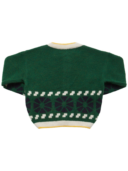 Bobo Choses: Cardigan aus Strick mit Druck