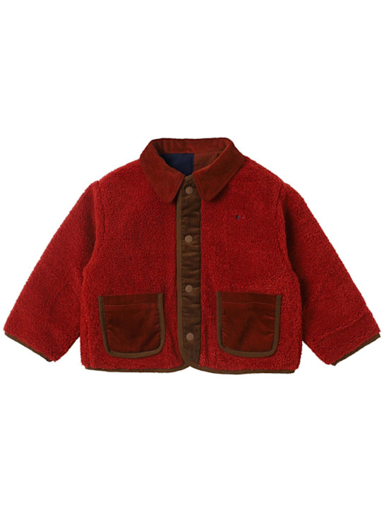 Bobo Choses: Reversible color block jacket