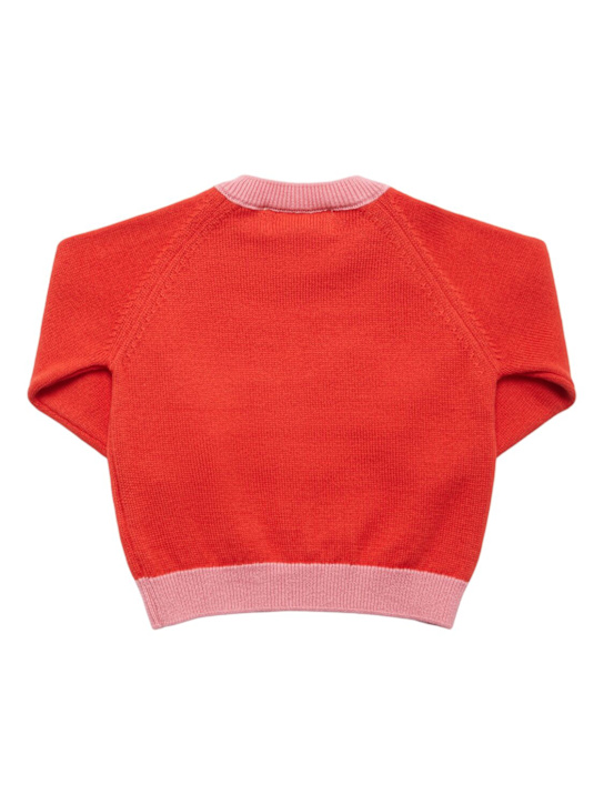 Bobo Choses: Strickpullover mit Schaukelpferdmotiv