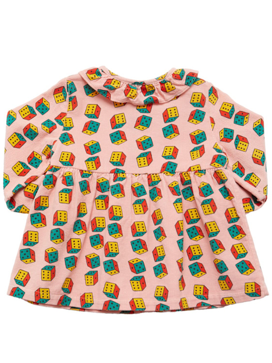 Bobo Choses: Bedrucktes Kleid aus Bio-Baumwolle