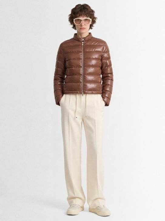 Moncler: Papillon nylon down jacket