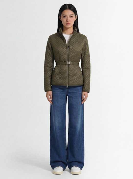 Moncler - Geranium quilted nylon down jacket