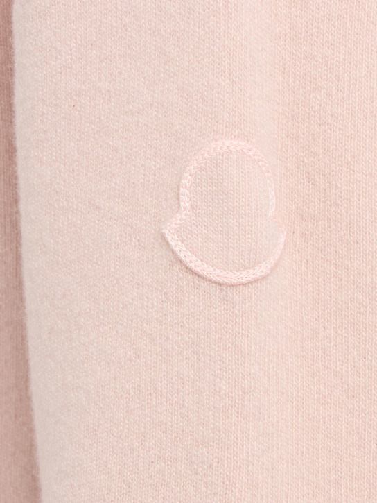 Moncler: Wool & cashmere zip-up hoodie