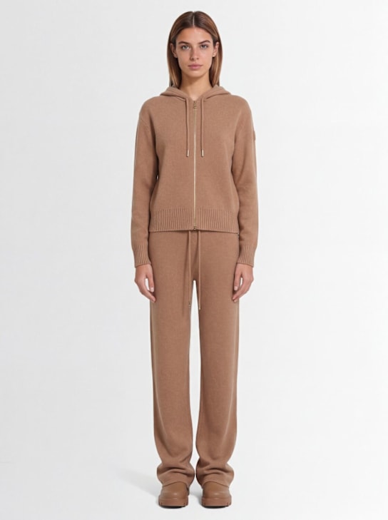 Moncler - Wool & cashmere jogging pants