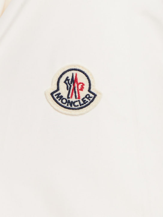 Moncler: Enette tech hooded short parka jacket
