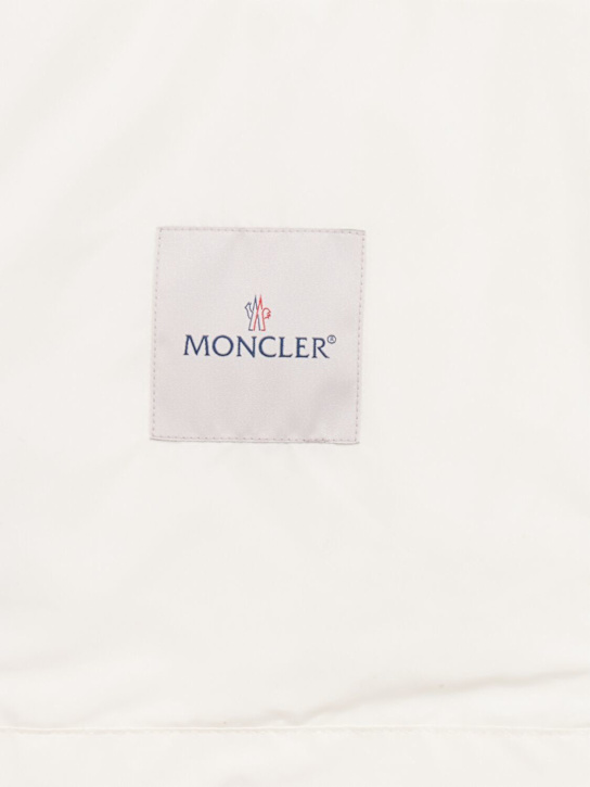 Moncler: Enette tech hooded short parka jacket