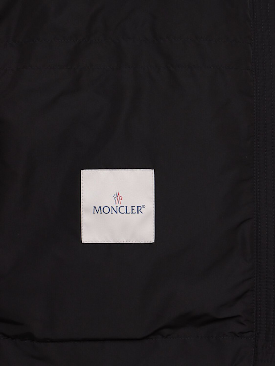 Moncler: Enette tech hooded short parka jacket