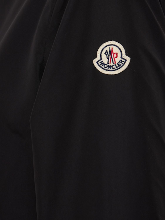 Moncler: Enette tech hooded short parka jacket