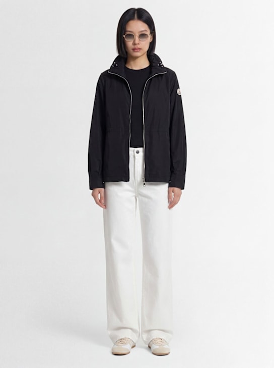Moncler - Enette tech hooded short parka jacket