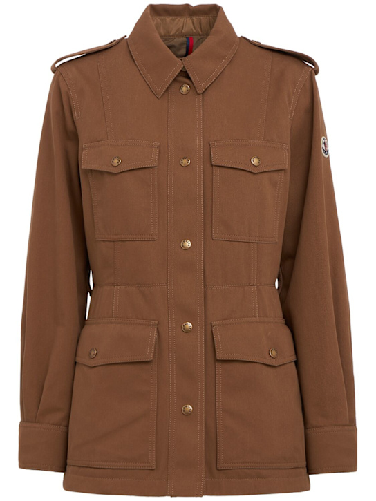 Moncler: Centaurea cotton field jacket