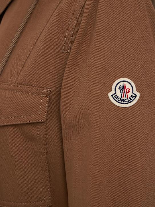 Moncler: Centaurea cotton field jacket