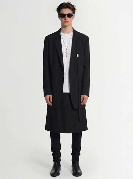 Ann Demeulemeester: Anthoon high comfort tailored jacket