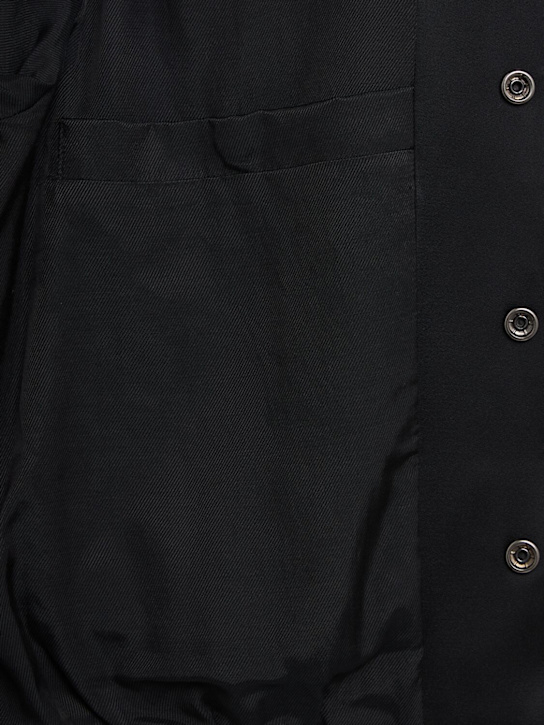 Ann Demeulemeester: Esko slim fit raglan bomber jacket