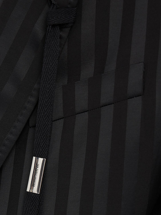 Ann Demeulemeester: Anthoon high comfort tailored jacket