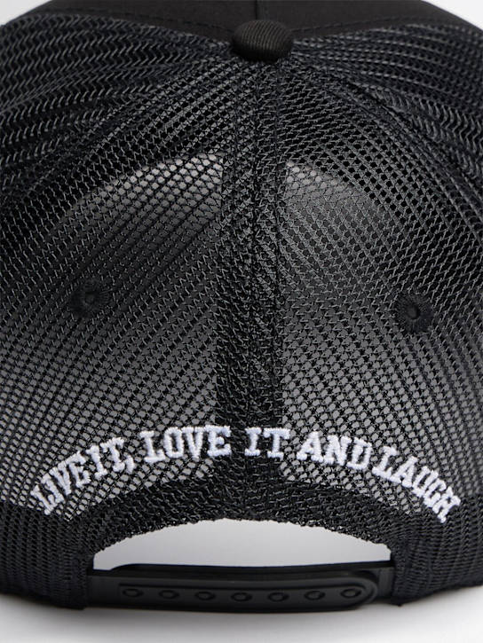 Dsquared2: Cotton blend baseball cap