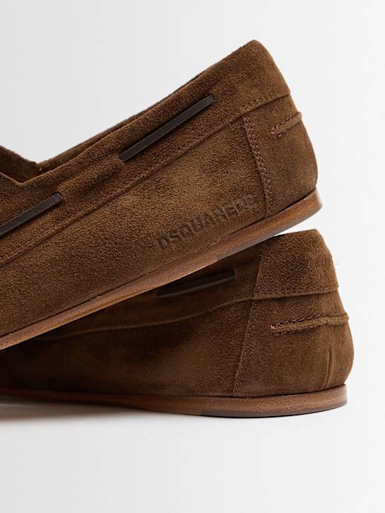 Dsquared2: Suede boat shoes